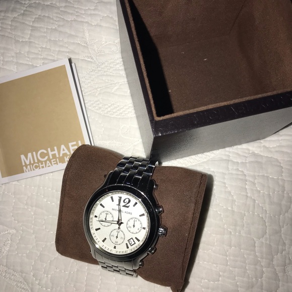 Michael Kors Stainless Steel Chronograph Watch